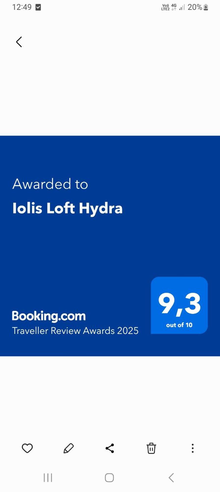 Iolis Loft Hydra Apartment Екстериор снимка